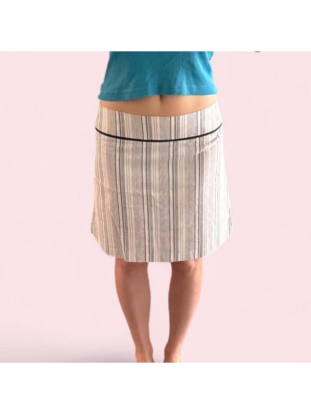 Vintage Speechless low rise striped skirt